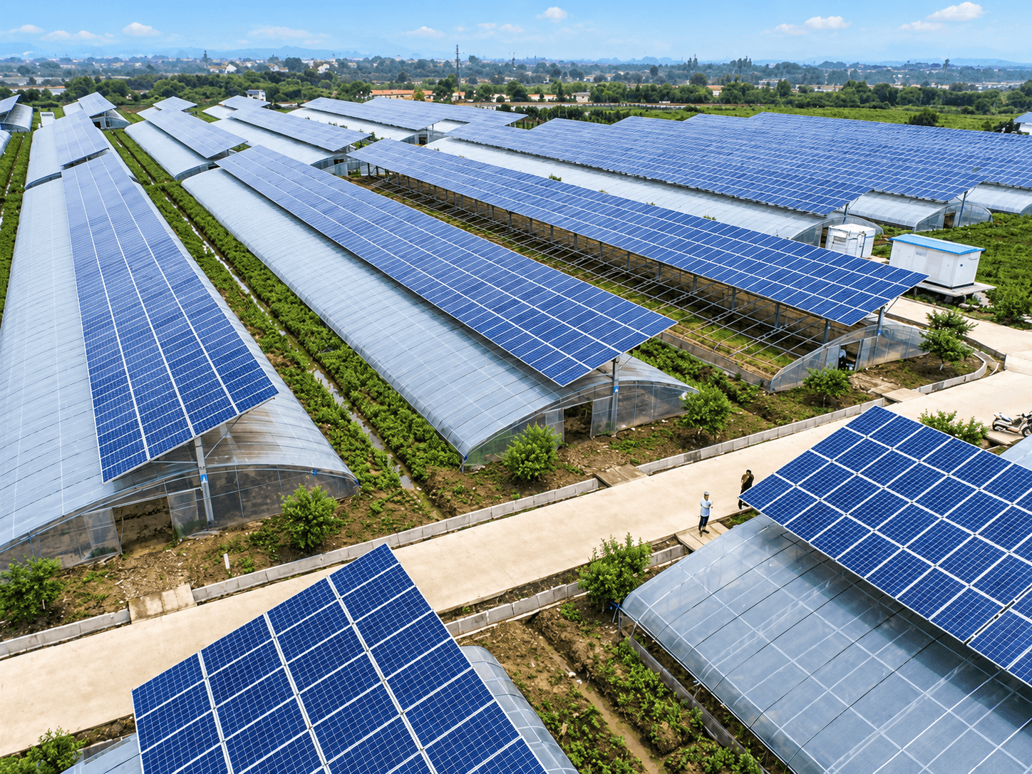 Smart irrigation system using solar power in a farm