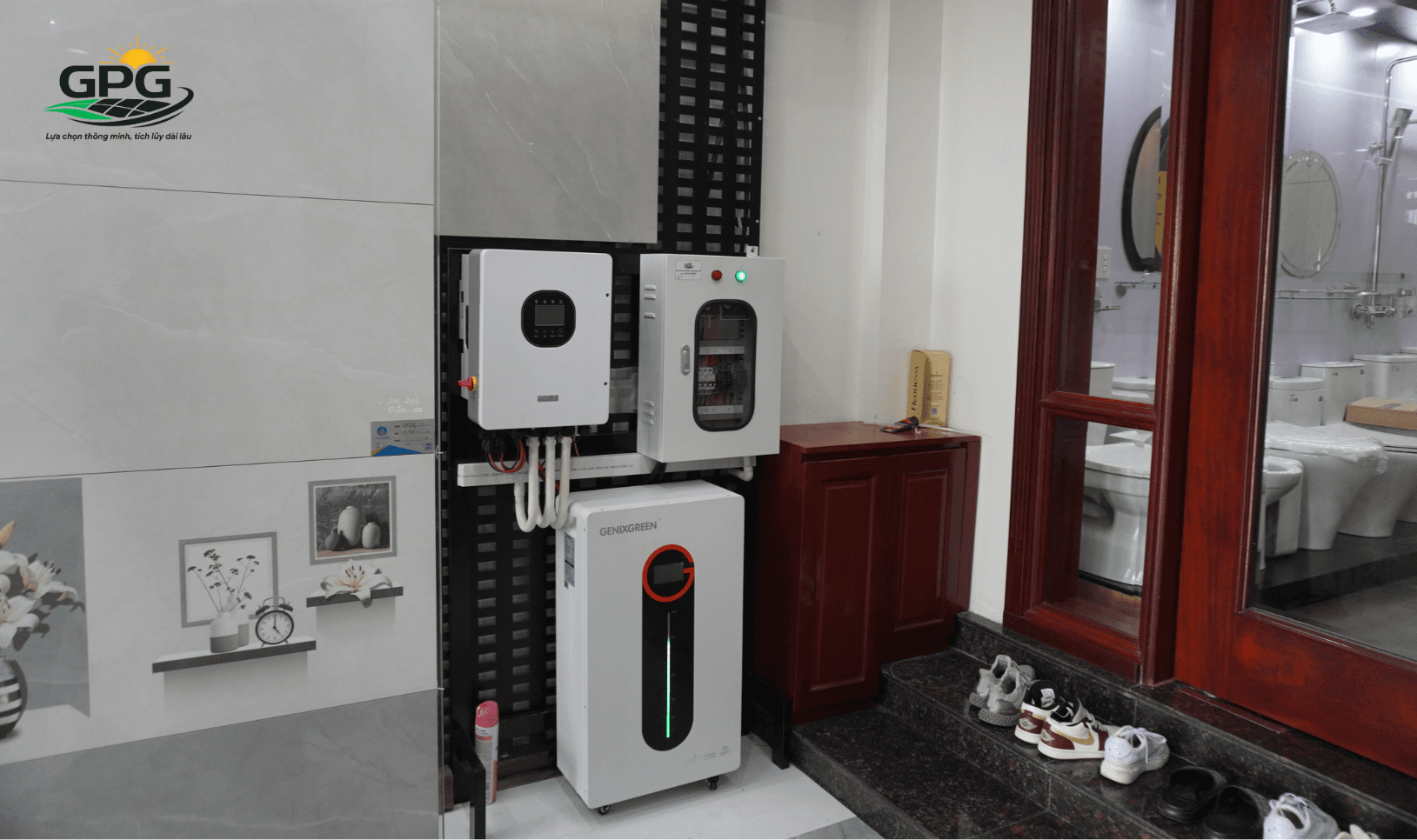 KShowroom Thịnh Phát sử dụng biến tần SAJ để tối ưu hiệu quả của hệ thống điện mặt trời 