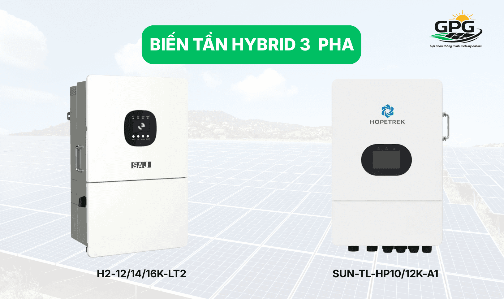 Sản phẩm biến tần Hybrid 3 pha