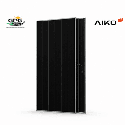 Tấm pin mặt trời AIKO 650W mặt kính Stellar 2N+66