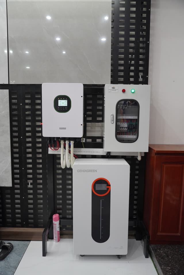 Hệ thống 10,4kW - Showroom Thịnh Phát - Hải Phòng